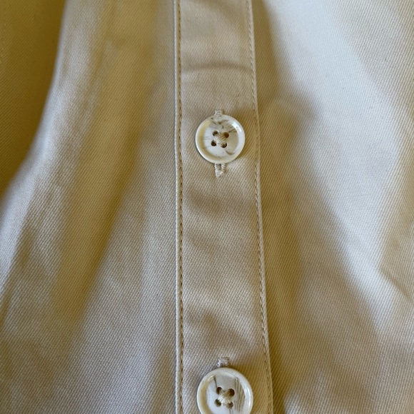 NWT Banana republic khaki off shoulder top - Picture 6 of 7